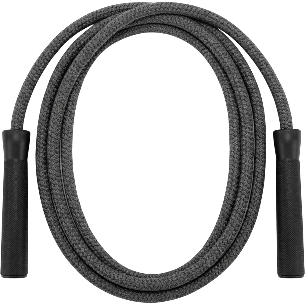Kezzstudio Braidecho Weighted Jump Rope 10 ft Charcoal Braided - Product view