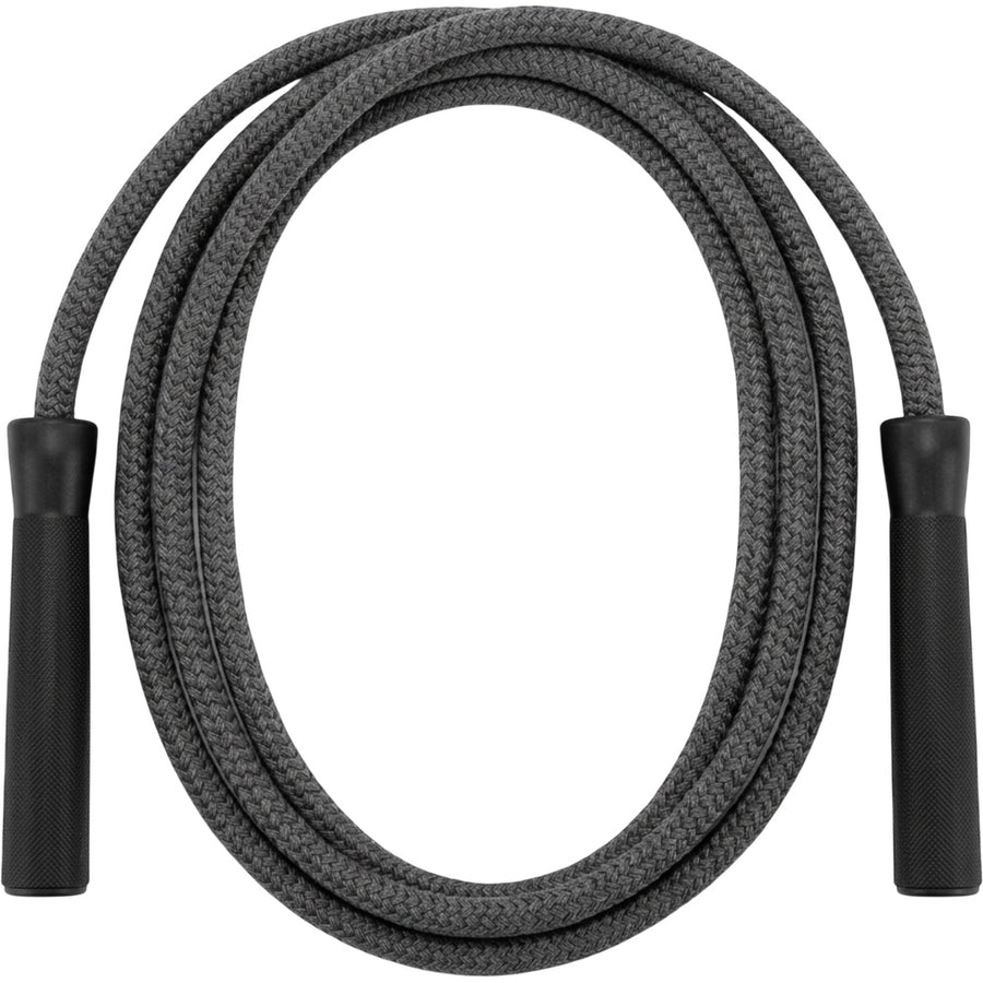 Kezzstudio Braidecho Weighted Jump Rope 10 ft Charcoal Braided